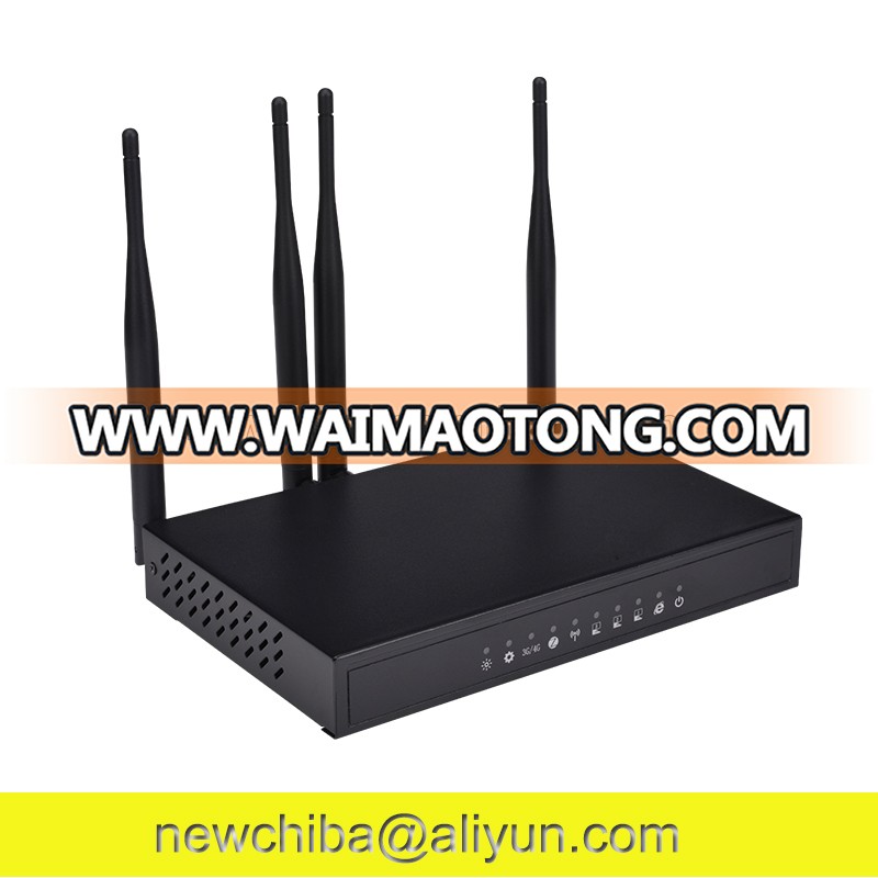 promotional Industrial lte 4G/3G wireless router with sim card slot 300m soho enterprise CPE